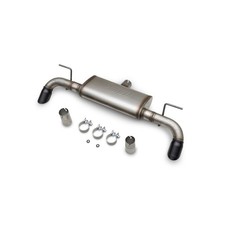 Flowmaster 718154 Flowfx Axle-back Exhaust Stainless Dual Exit Black Tips Flowmaster 718154 Flowfx Axle-back Exhaust Stainless Dual Exit Black Tips