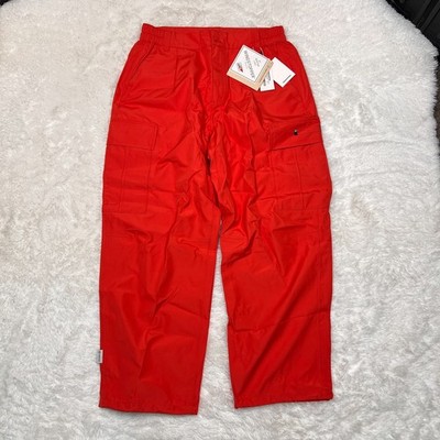 THISINEVERTHAT WINDSTOPPER GORETEX PANTS ORANGISH RED ACTIVE TOUR PANTS