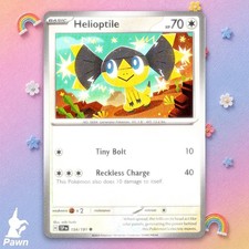 Carta Pokemon TCG Helioptile 154/191 Scintille Urgenti Incolore Singola Trading Card
