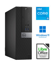 Windows 11 PC Intel Core i5 7th 8 GB DDR3 RAM 240GB SSD | Dell Optiplex 5050