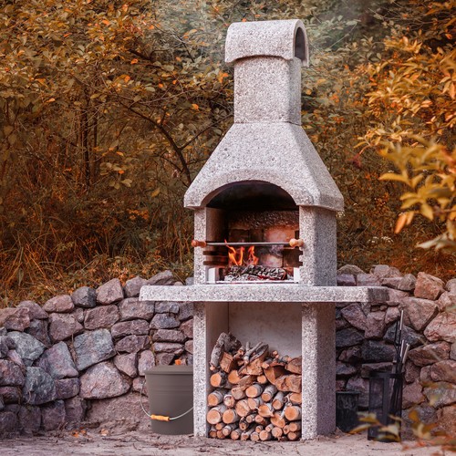Asemmer Kolenemmer met hengsel BBQ as-emmer 1,2 kg Grijs Asemmer met deksel - Afbeelding 5 van 9