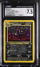 CGC 7.5 Houndoom 8/64 Neo Revelation "Double" Holo Pokemon Card
