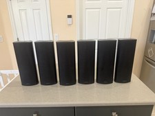 Onkyo 6 Piece Speaker Set 2 Skm-750xs 2 Skf-750xf 2 Skb-750x
