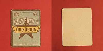 Heineken's HBM Oud Bruin Brauerei Bierdeckel Bier