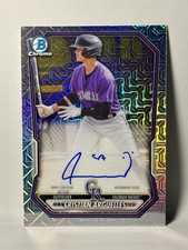 Cristian Arguelles 2026 Bowman Chrome Mojo Refractor Auto #BMA-CA Rockies