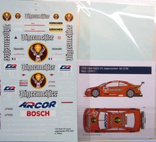 Decalpool 1/24 Opel Astra Jägermeister DTM 2000 Decal Sheet DP071 for Tamiya kit