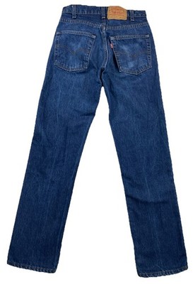 Vintage Levi's 505-0217 Blue Denim Jeans 28x29 (Actual 27x29) USA