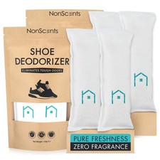Shoe Deodorizer 2-Pack 4 Count - Odor Eliminator, Air Freshener, Smell Absorb...