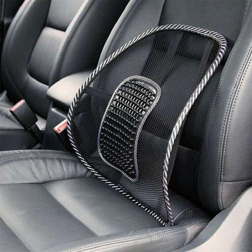 2Pcs Mesh Backrest Waist Support Car Seat Cushion Truck Lumbar Support Ventilate - Picture 1 of 13