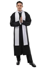 Suit Yourself #866 Father Priest 3 Pc Costume Adult Standard Up to Size 44 Men’s