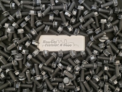 1/2-20 x 1-1/2 Hex Flange Bolt Grade 8, Phos & Oil Finish | K.L. Jack