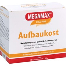 MEGAMAX Aufbaukost 4 Sorten Pulver 120 g PZN1...