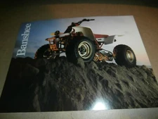 Vintage  1987 ?  Yamaha ATV  Brochure Banshee 350