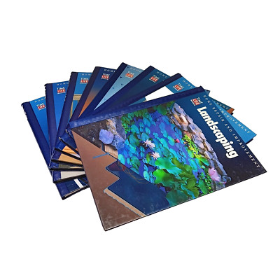 8 Time Life Home Repair Improvement Spiral Bound Books Paint, Landscape 1997