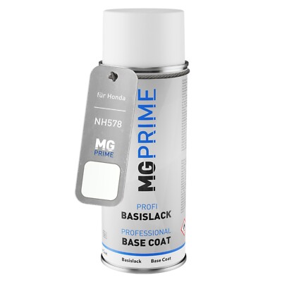 Autolack Spraydose für Honda NH578 Taffeta White Basislack Sprühdose 400ml