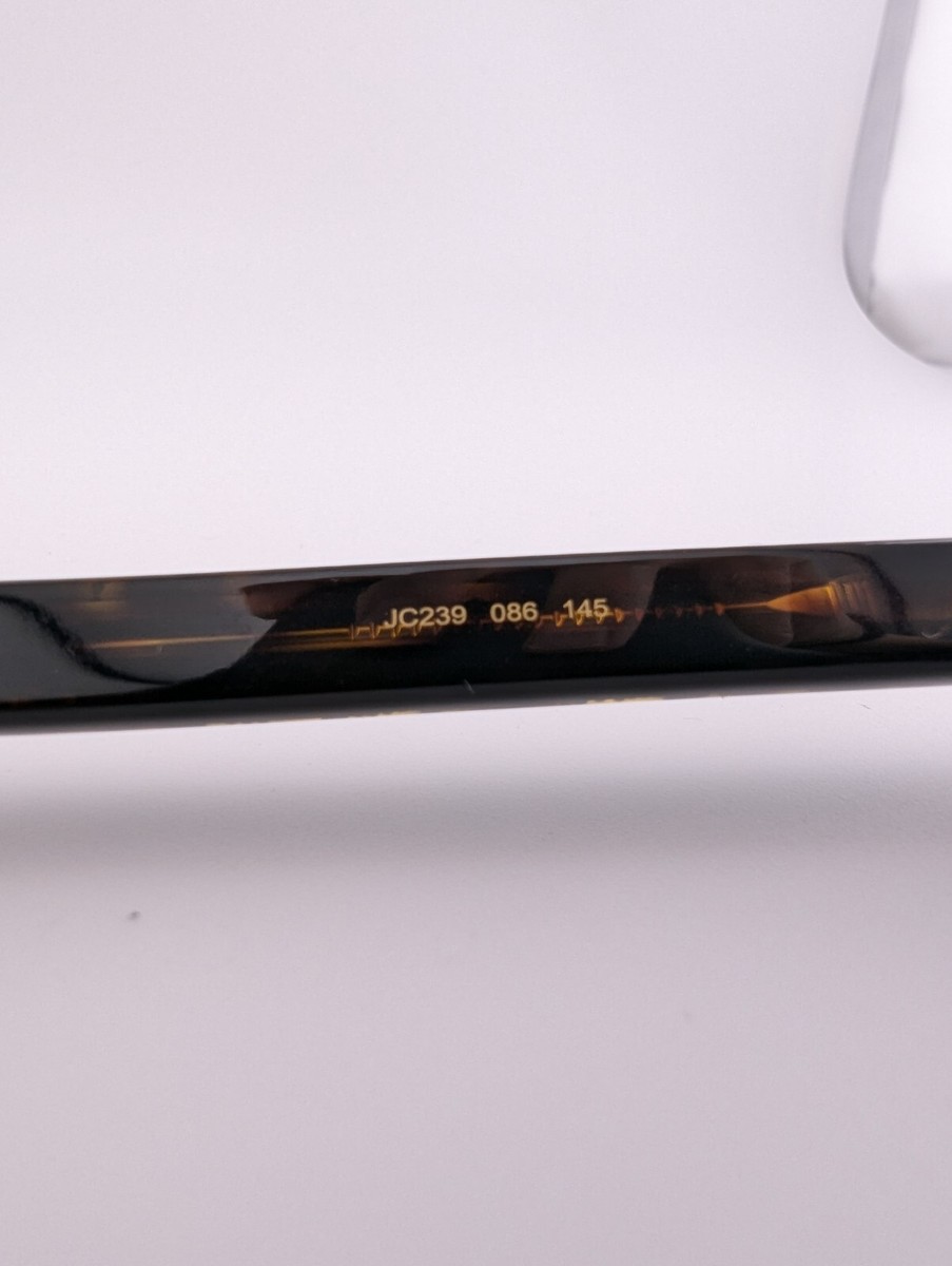 JIMMY CHOO 長方形フレムメカネ JC239 086 Jimmy Choo Eyeglasses Frames Only, JC239 086, 53-15-145
