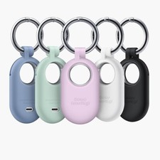 Original Samsung Galaxy SmartTag2 Silicone Case Carabiner Ring Soft EF-PT560