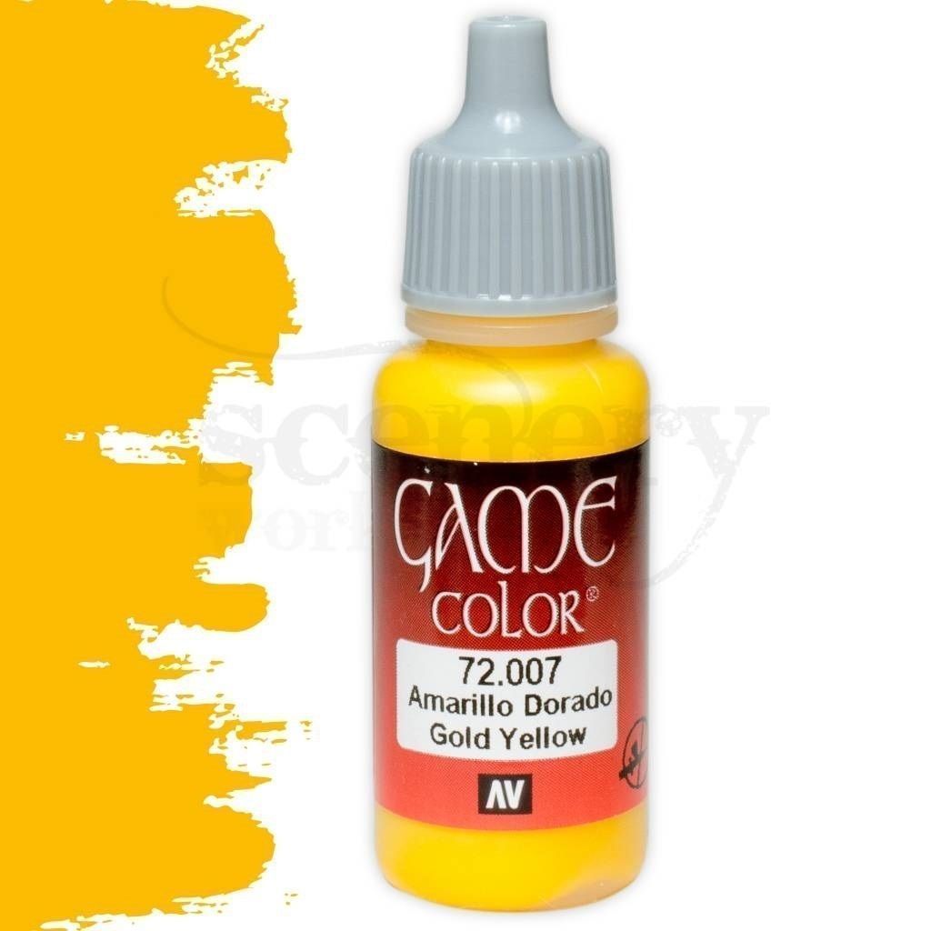 VALLEJO GAME COLOR GOLD YELLOW Cod.AV72007