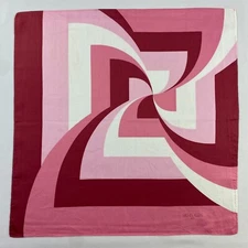 Vintage Michel Klein Handkerchief Pocket Square Bandana