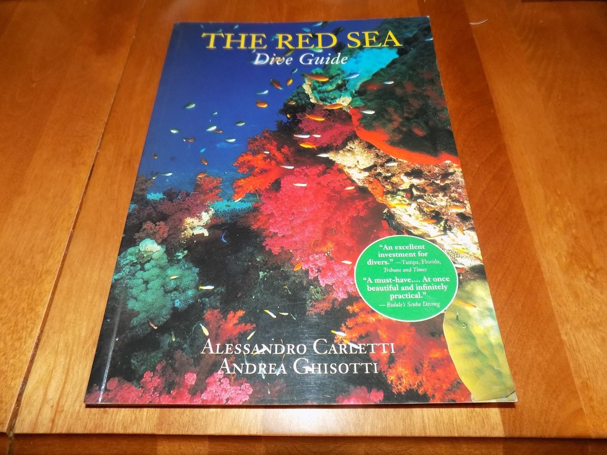 RED SEA DIVER'S GUIDE BOOK│紅海ガイドブック THE RED SEA DIVE GUIDE Scuba Diver Diving Sights Fish Wrecks Sites