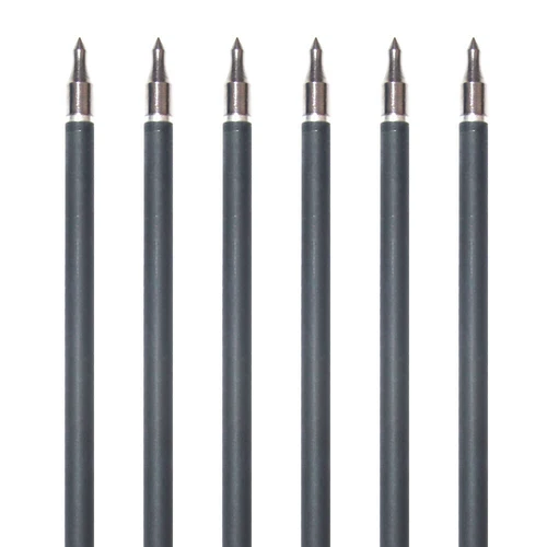 12pcs 28" Carbon Arrows 3" Vane Spine 500 Compound Recurve Bows Hunting Exact - Picture 14 of 14