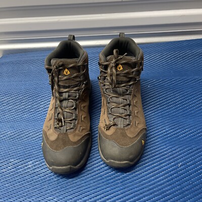 Vasque Brown and Gray Men\'s Hiking Boots Vasque Sundowner Brown Leather Hiking Boots Mens Size 9 M  main image 3