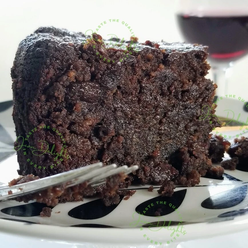 JCAN DELIGHTS Jamaican Rum Fruit Cake. Black Cake