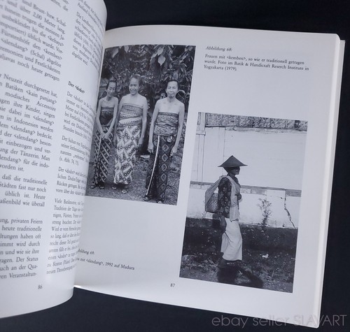 BOOK German Silk & Indonesia Batik textile history Java contemporary art fashion - Picture 7 of 10