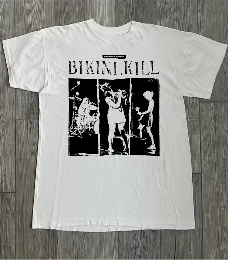 Bikini Kill Band Australian Tour Album Unisex T-Shirt S To 4XL