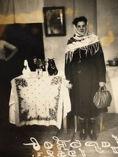 Vintage Photo 1952 Soviet Girl Authentic Life Portrait Snapshot Original Found