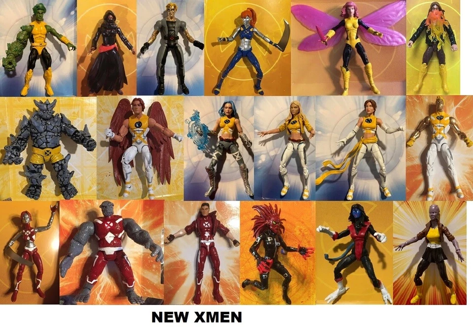 Marvel Legends PERSONALIZADO WOLFSBANE - Cáscara Dani Moonstar Emma Rogue Warlock médula Foto 3 de 4