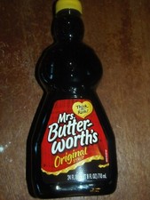Mrs. Butterworth's Original Syrup 24 Oz Retired Logo Discontinued Plastic NEW