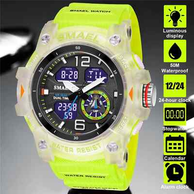 Reloj Para Hombre Relojes De Cuarzo Reloj Militar Digital Deportivo De Buceo