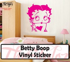 Betty Boop Wall Vinyl Sticker