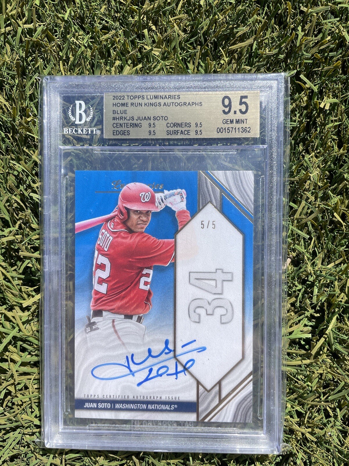 2018 Topps Living大谷翔平RC＃7 BECKETT 9.5