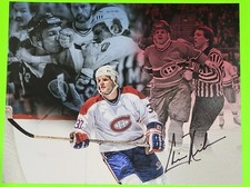 Chris Nilan  Montreal Canadiens  Autographed 8x10 Signed  Photo  