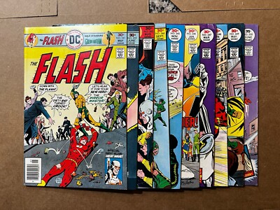 The FLASH #241 242 243 244 245 246 247 248 249 250 Avg VF-VF/NM Keys! Lot Of 10