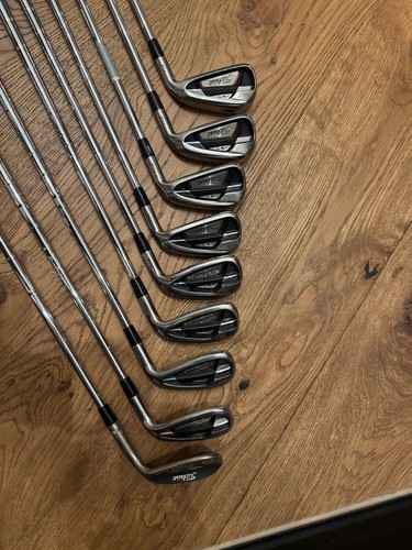 Titleist 714 AP1 Iron Set -3/4" RH steel stiff, 4-9, PW, AW (48), + Vokey 52