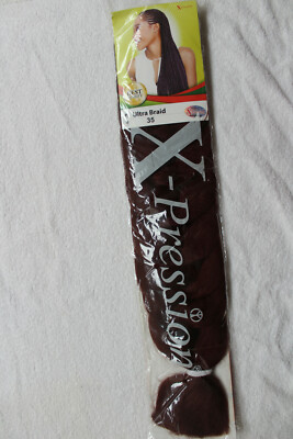 X-pression Ultra Braid Hair Extension - ORIGINAL - Braids, Rastas, Cornrow,