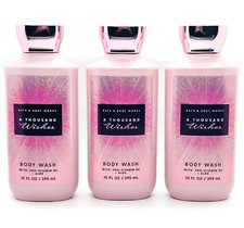 3-Pack Bath  Body Works A THOUSAND WISHES Shower Gel Body Wash 10 fl.oz