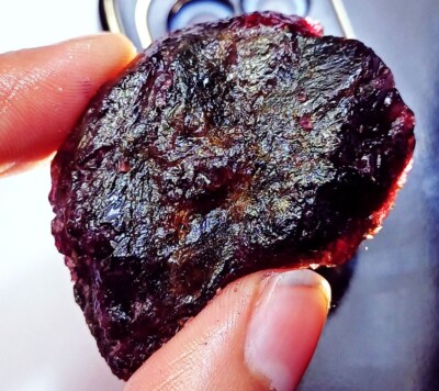 197.30+ Ct Natural Red Painite Rough Loose Gemstone Certified With Free Gift