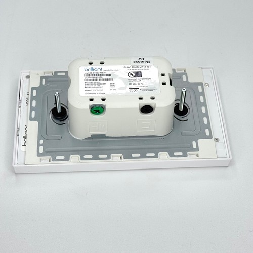Brilliant Smart Home Control Light Switch Panel BHA-120US-WH1 - NEW - Picture 2 of 3