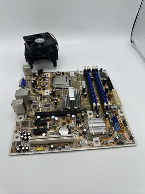 IPIBL-LB Motherboard + E5200 2.5GHZ CPU + 2GB Working Ram Used