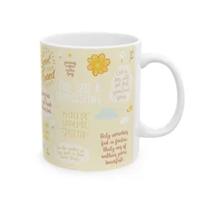 Inspirational Ceramic Mug - Perfect for Everyday Gratitude