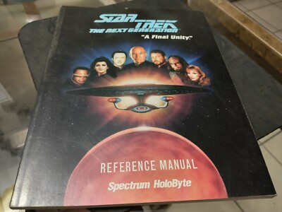 Star Trek The Next Generation: A Final Unity, Reference Manual Spectrum ...