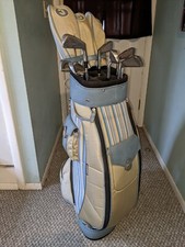 Ladies COBRA baffler blade golf club partial set AMS 5355  Bag Near Complete
