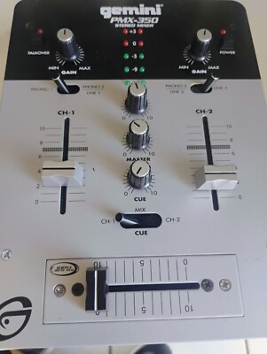 gemini pmx 350 dj mixer NO POWER SOURCE