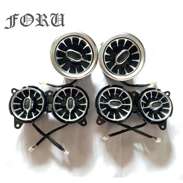 Salida de luz ambiental interior 64 colores para Mercedes-Benz Clase S W222 Foto 4 de 4