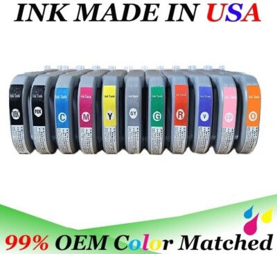 A Set of 8 colors PFI-2700 Ink Tank Cartridge fit Canon IPF GP-2000 GP-4000