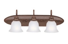New NIB Kichler Lighting Portsmouth 3 LT Bathroom VANITY LIGHT 5933TZ bronze